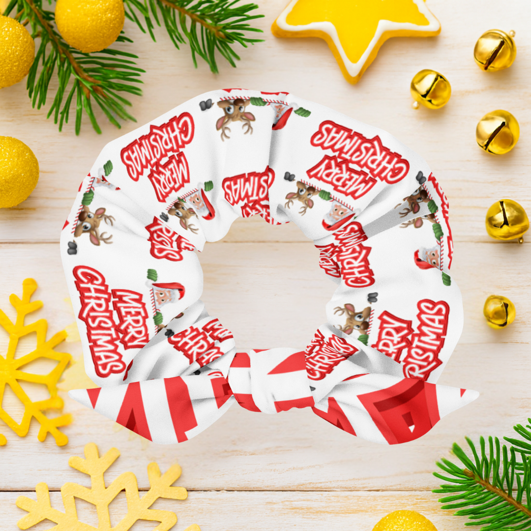 Peeking Crew Teen Scrunchie