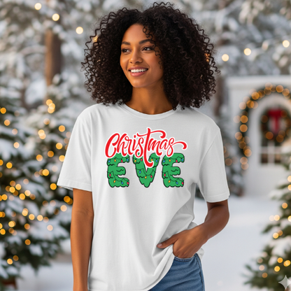 Christmas Eve Teen Oversized T-shirt