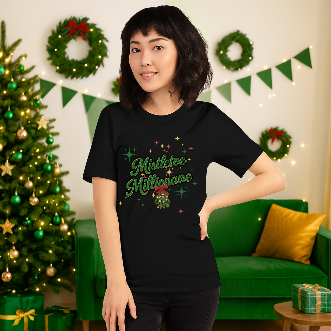 "Mistletoe Millionaire" | Adults t-shirt