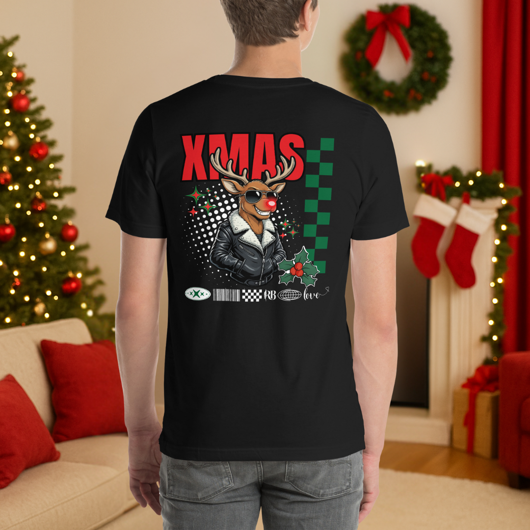 &quot;Xmas Reindeer&quot; | Adults t-shirt