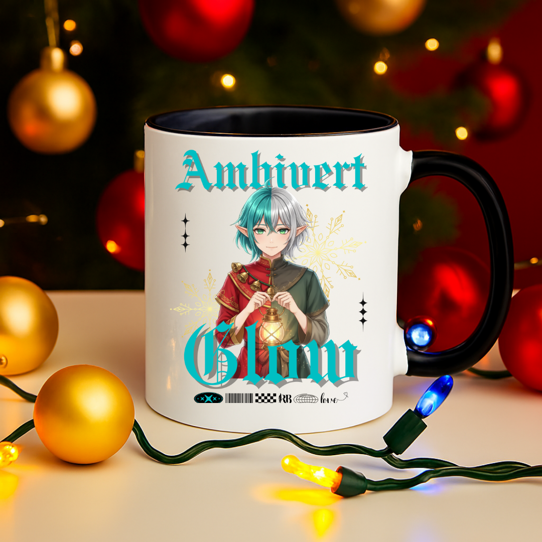 &quot;Ambivert Glow&quot; | Mug