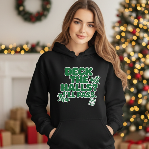 Deck The Halls Humbag Hoodie