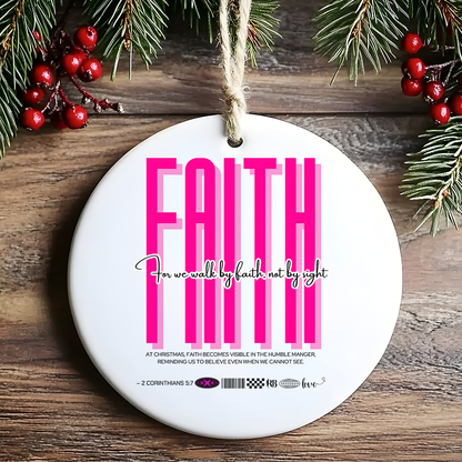 Faith Biblical Ornaments