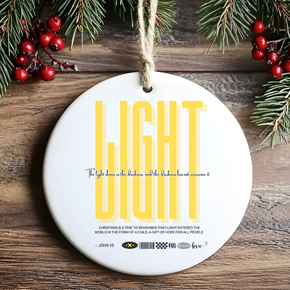 Light Biblical Ornaments