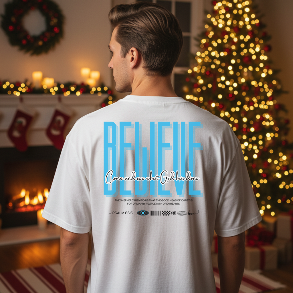 Believe Biblical Limited Edition: Oversized T-shirt