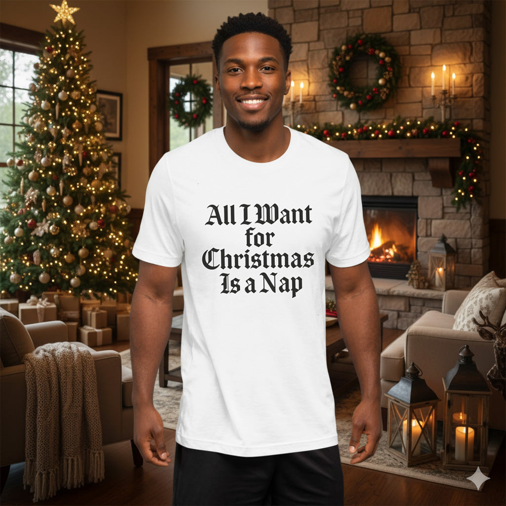 Christmas Nap Teen T-shirt | – RB Designa Co