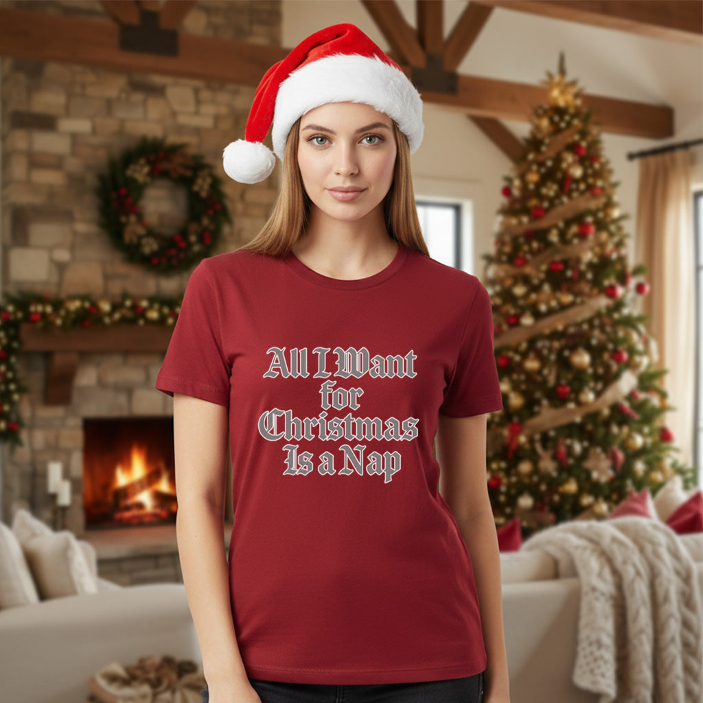 Christmas Nap Teen T-shirt | – RB Designa Co