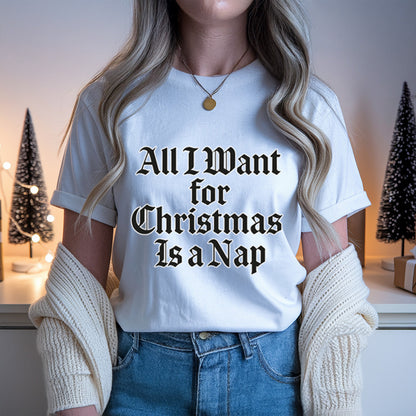 Christmas Nap Teen T-shirt | – RB Designa Co