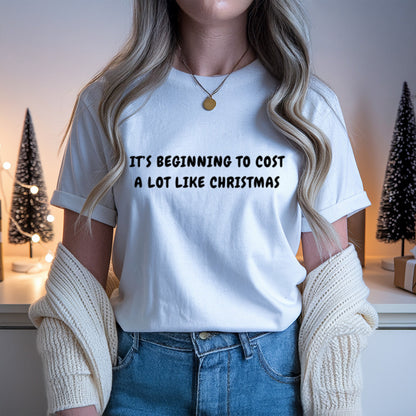 Costly Christmas Light Anti-Christmas / Bah Humbug T-shirt