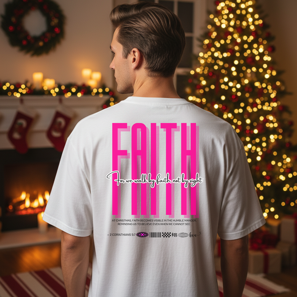 Faith Light Biblical Limited Edition: Oversized T-shirt