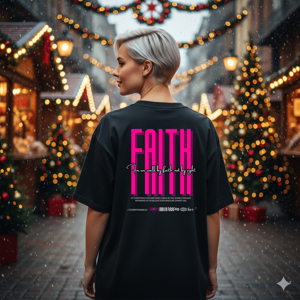 Faith Biblical Limited Edition: Oversized T-shirt