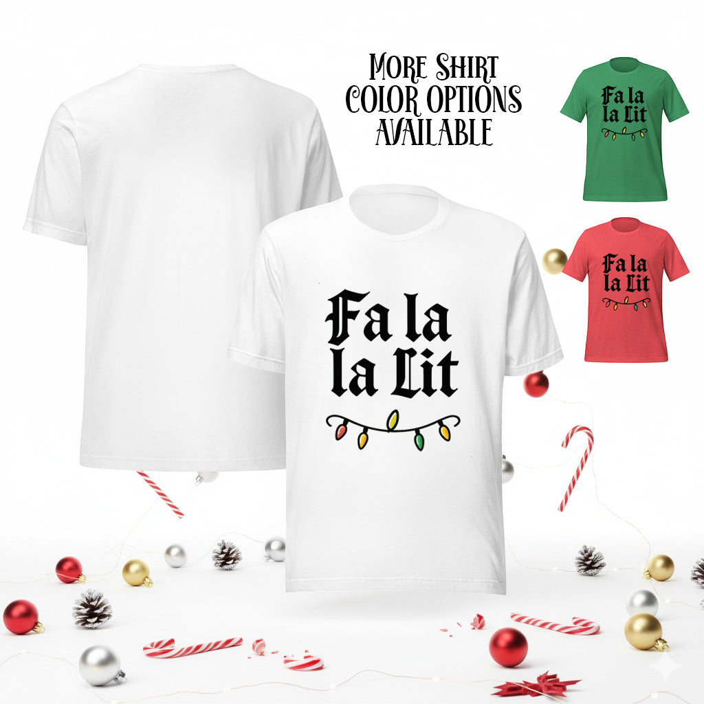 Festive Lit Teen T-shirt | – RB Designa Co