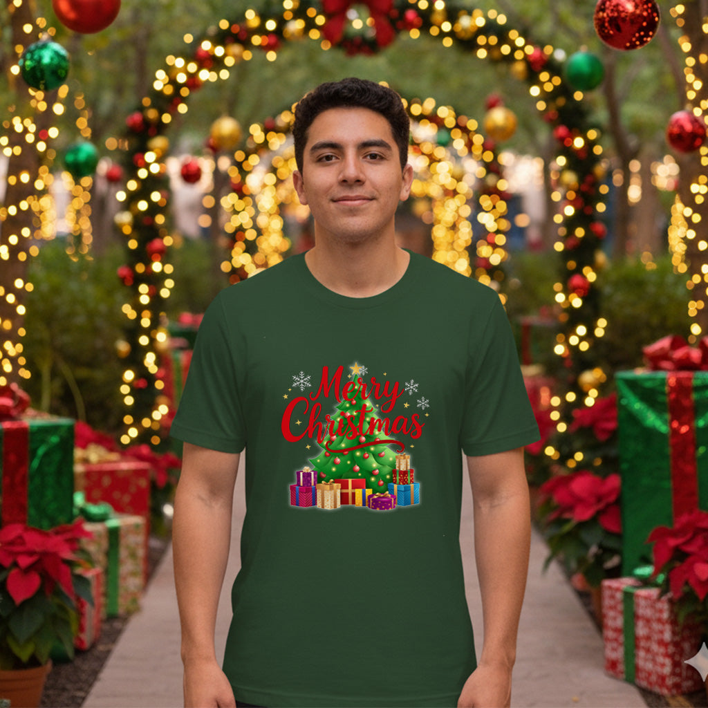 Merry Christmas Red Teen T-shirt | – RB Designa Co