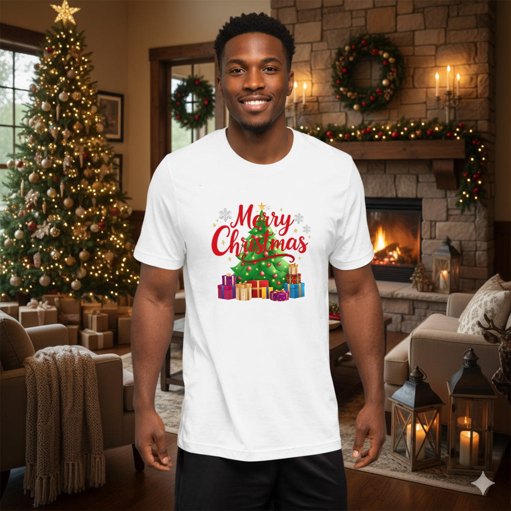 Merry Christmas Red Teen T-shirt | – RB Designa Co