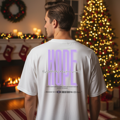 Hope Light Biblical Limited Edition: Oversized T-shirt