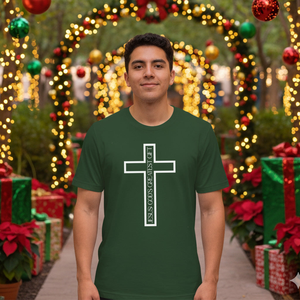 Jesus Christ Cross Big Biblical T-Shirt | – RB Designa Co