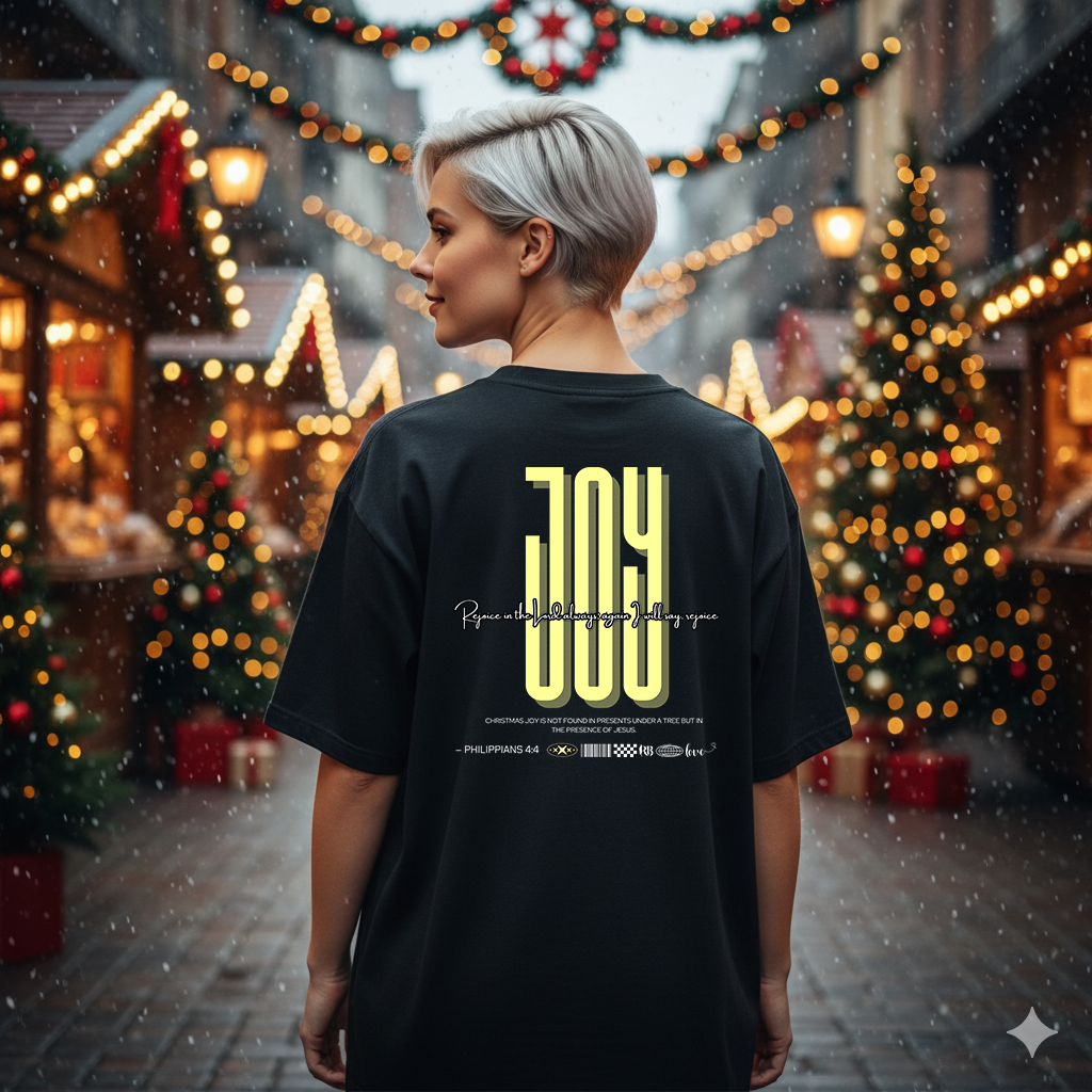 Joy Biblical Limited Edition: Oversized T-shirt