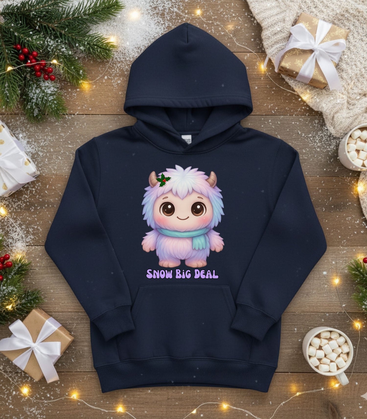 Fluffy Yeti Scarf Kid&