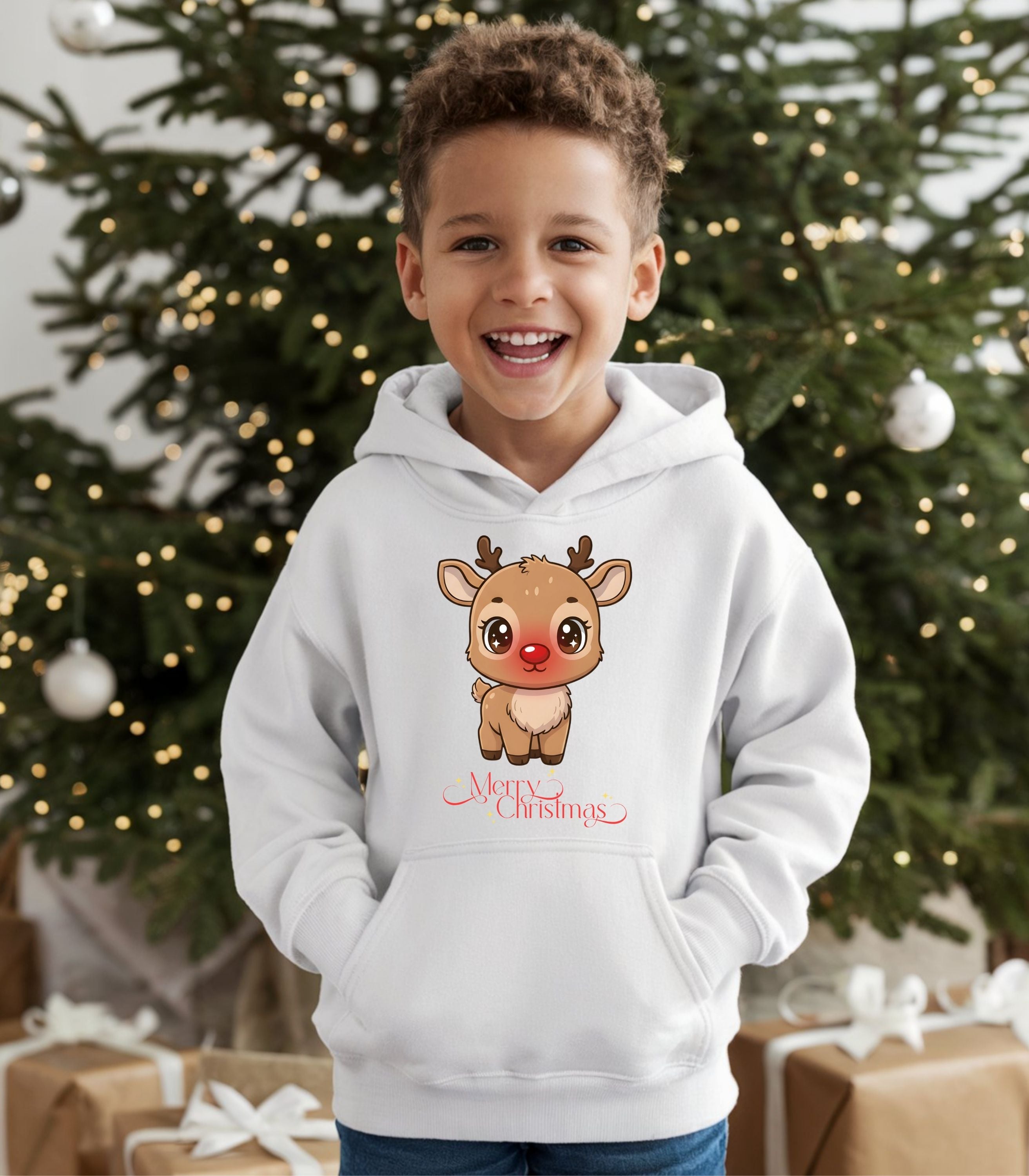 Little Reindeer Head Kid&