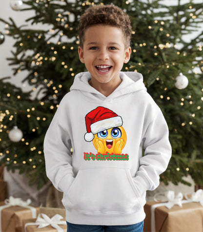 Emoji Santa Hat Kid&