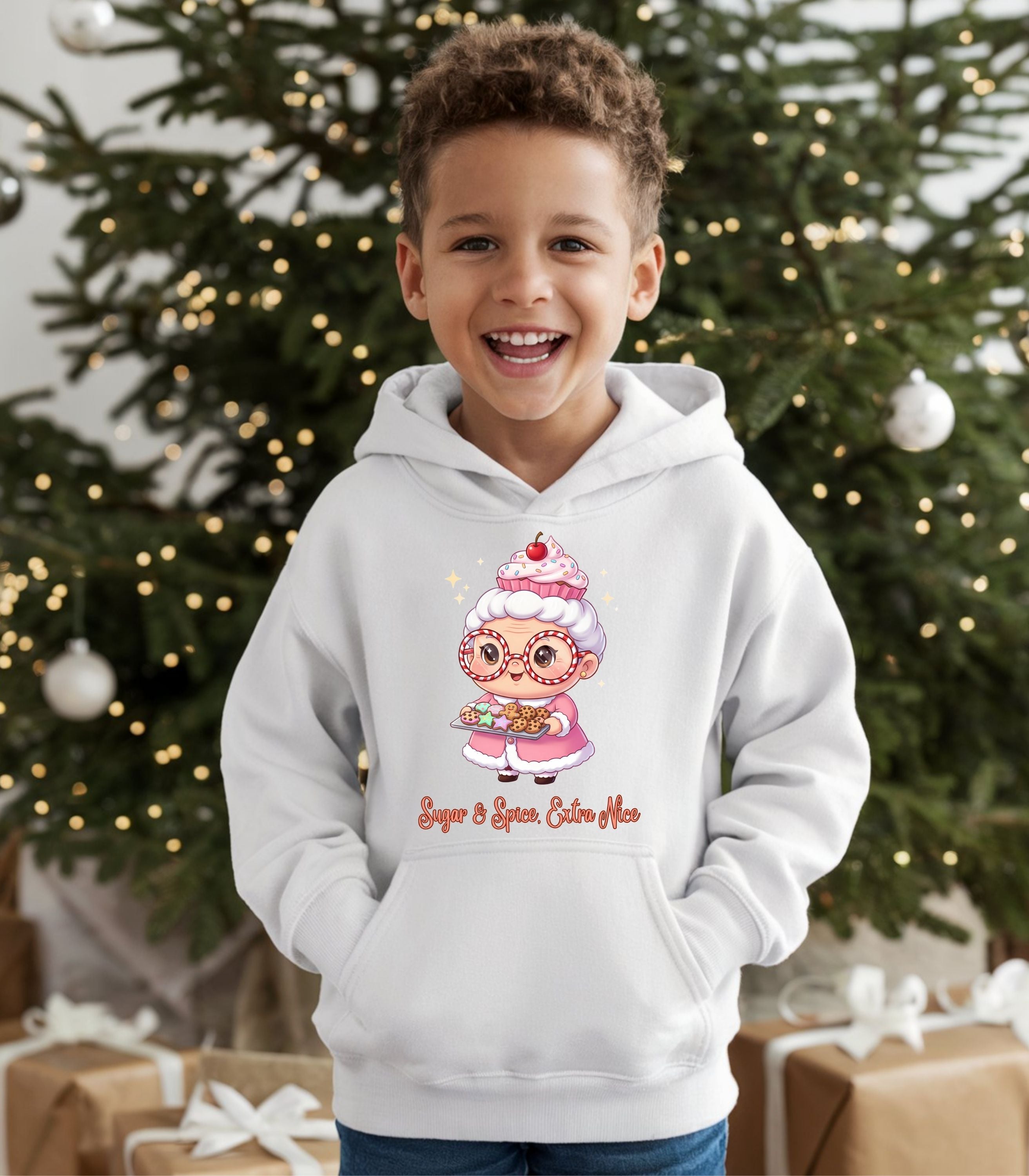 Chibi Mrs. Claus Pink Kid&