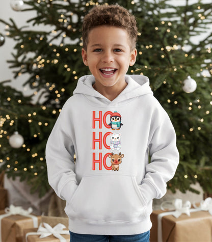 HO HO Vertical Text Kid&