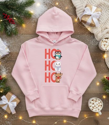 HO HO Vertical Text Kid&