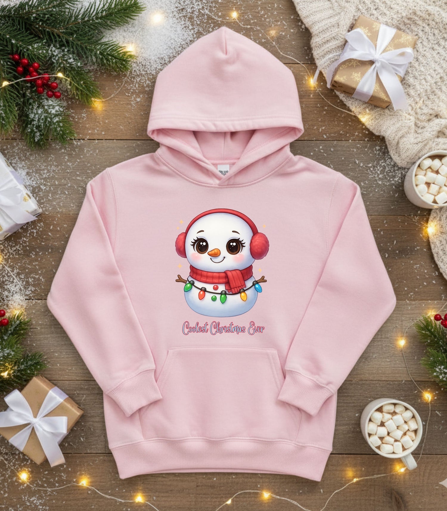 Chibi Snowman Scarf Kid&