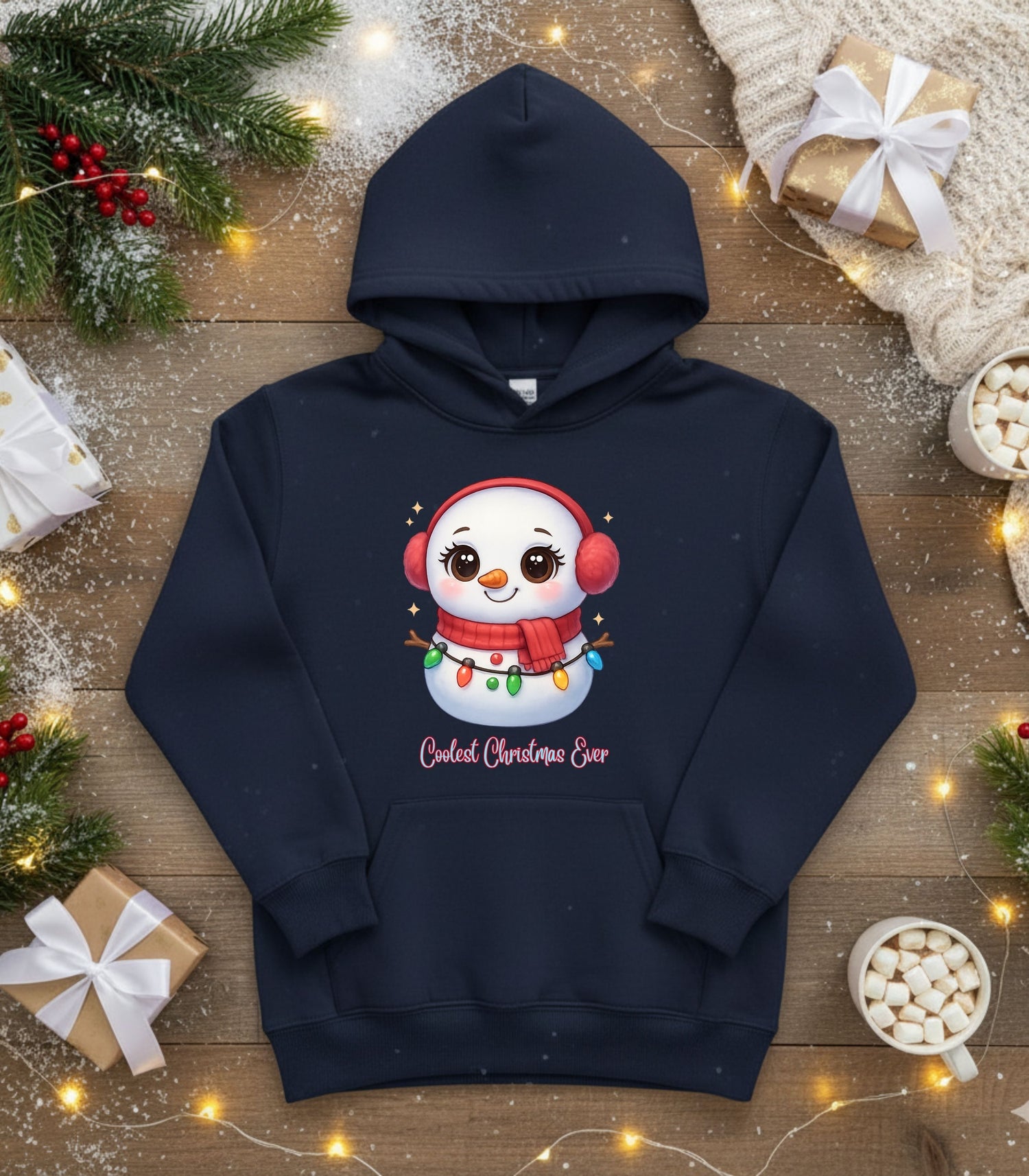 Chibi Snowman Scarf Kid&