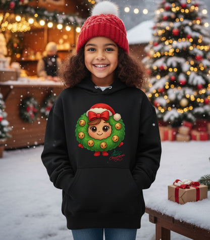 Christmas Wreath Head Kid&