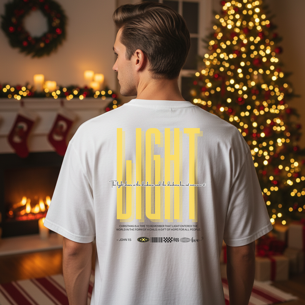 Light Light Biblical Limited Edition: Oversized T-shirt