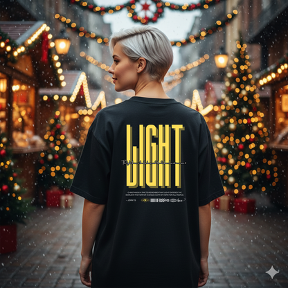 Light Biblical Limited Edition: Oversized T-shirt