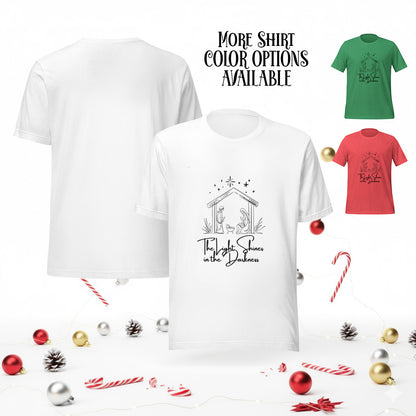 Light In Darkness Biblical T-shirt | – RB Designa Co