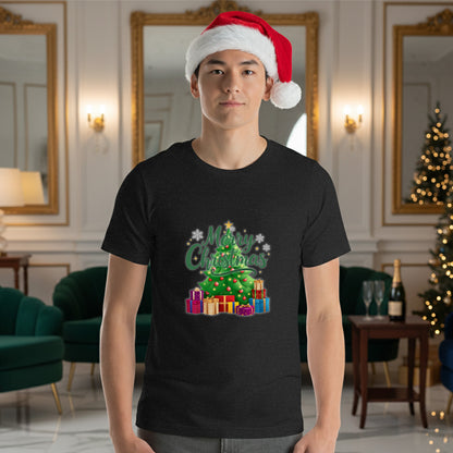 Merry Christmas Green Teen T-shirt | – RB Designa Co