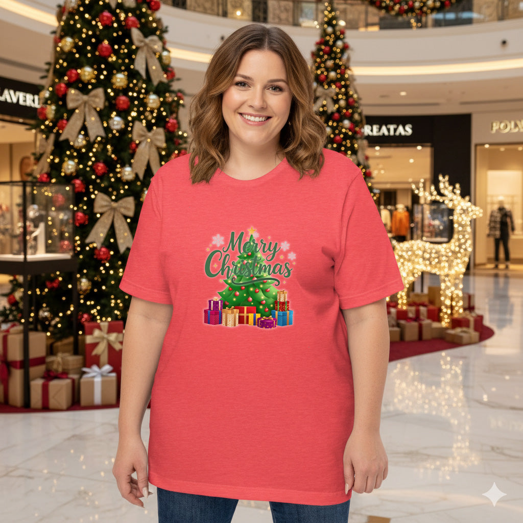 Merry Christmas Green Teen T-shirt | – RB Designa Co