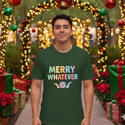 Merry Whatever Anti-Christmas / Bah Humbug T-shirt | – RB Designa Co