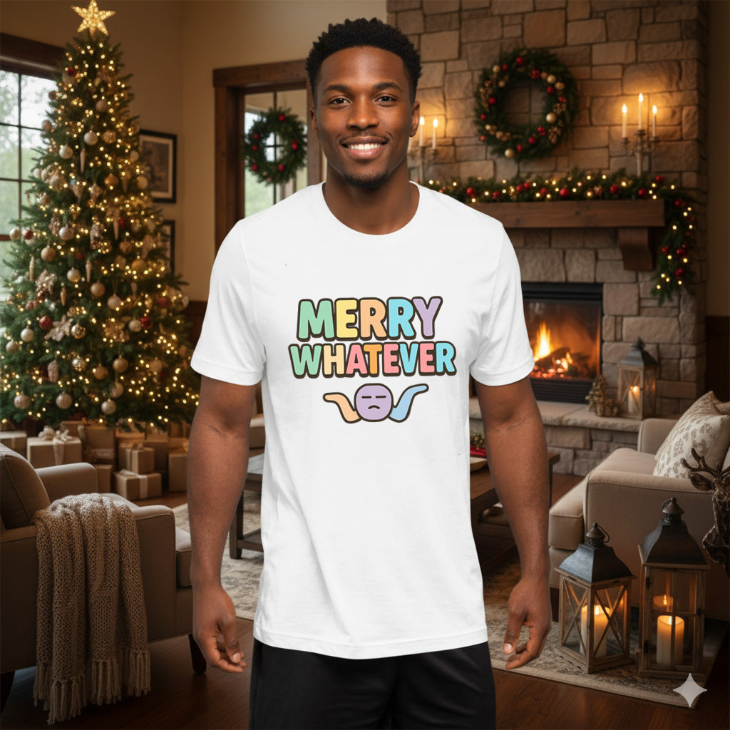 Merry Whatever Anti-Christmas / Bah Humbug T-shirt | – RB Designa Co