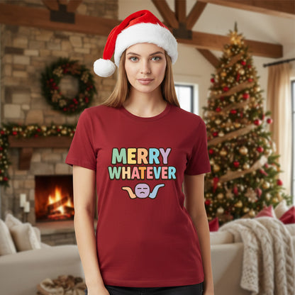Merry Whatever Anti-Christmas / Bah Humbug T-shirt | – RB Designa Co