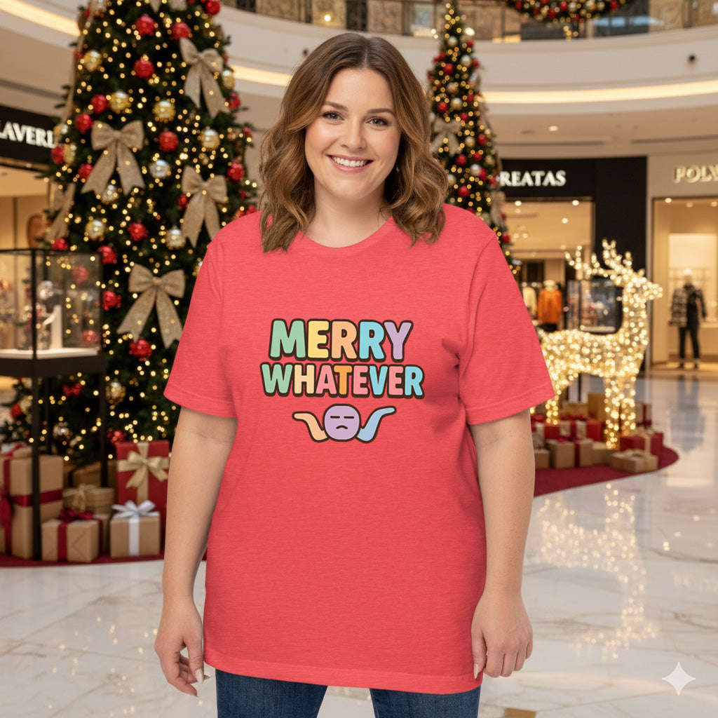 Merry Whatever Anti-Christmas / Bah Humbug T-shirt | – RB Designa Co