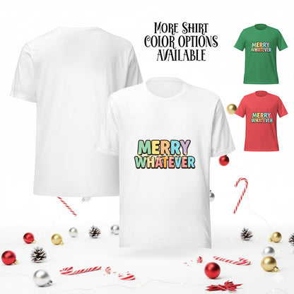 Merry Whatever Anti-Christmas / Bah Humbug T-shirt | – RB Designa Co