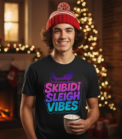Skibidi Sleigh Teens T-shirt