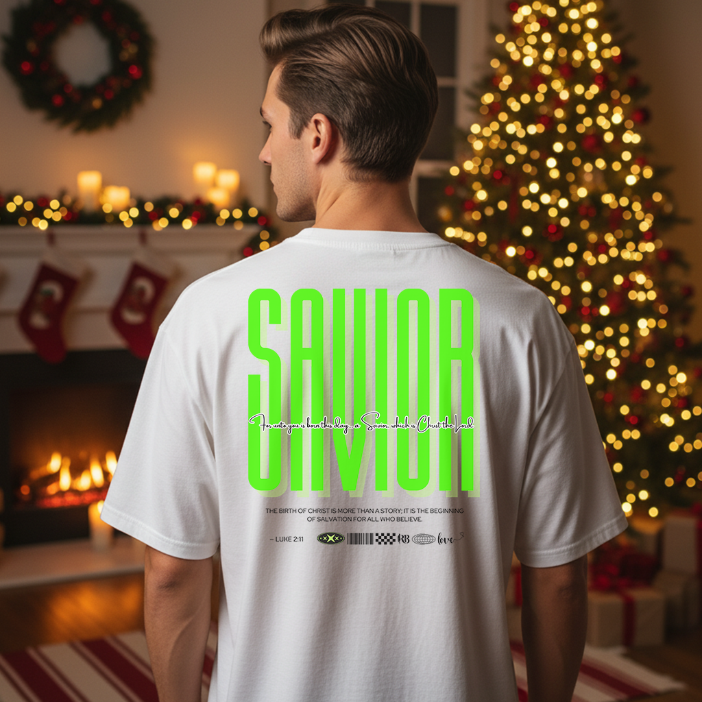 Savior Light Biblical Limited Edition: Oversized T-shirt