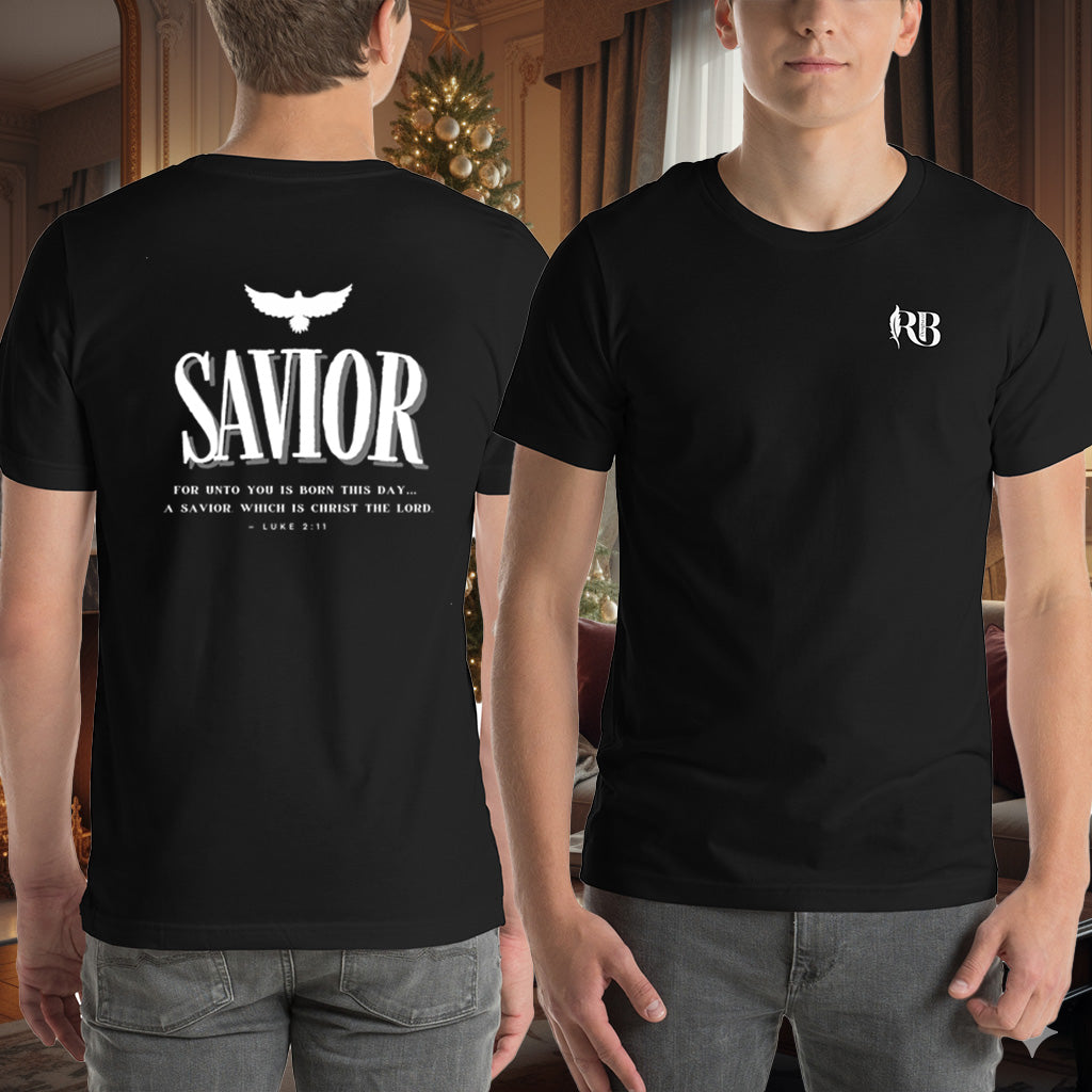 Savior Back Biblical Back T-shirt | – RB Designa Co