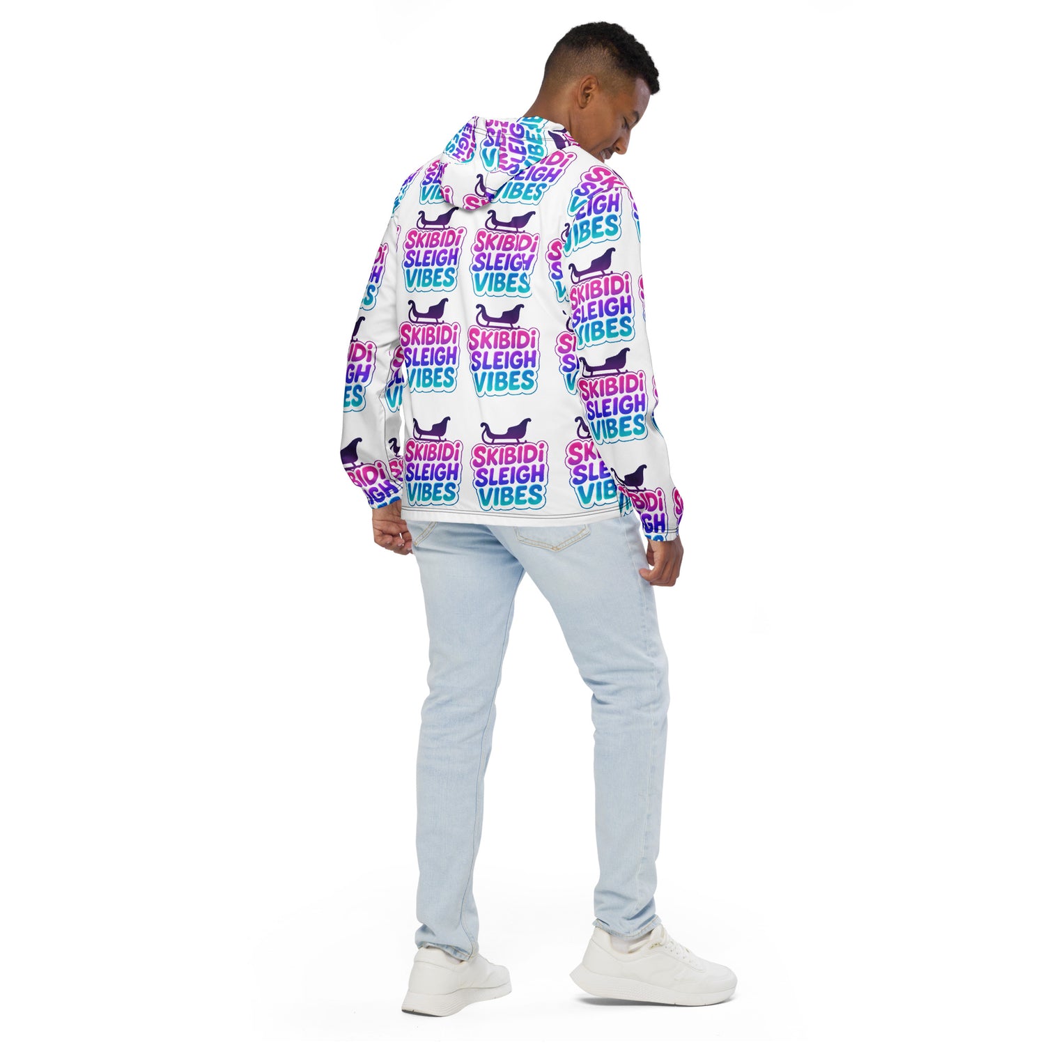 Skibidi Sleigh Teen Windbreaker | – RB Designa Co