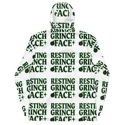 Resting Grinch Face Goth Teen Windbreaker | – RB Designa Co
