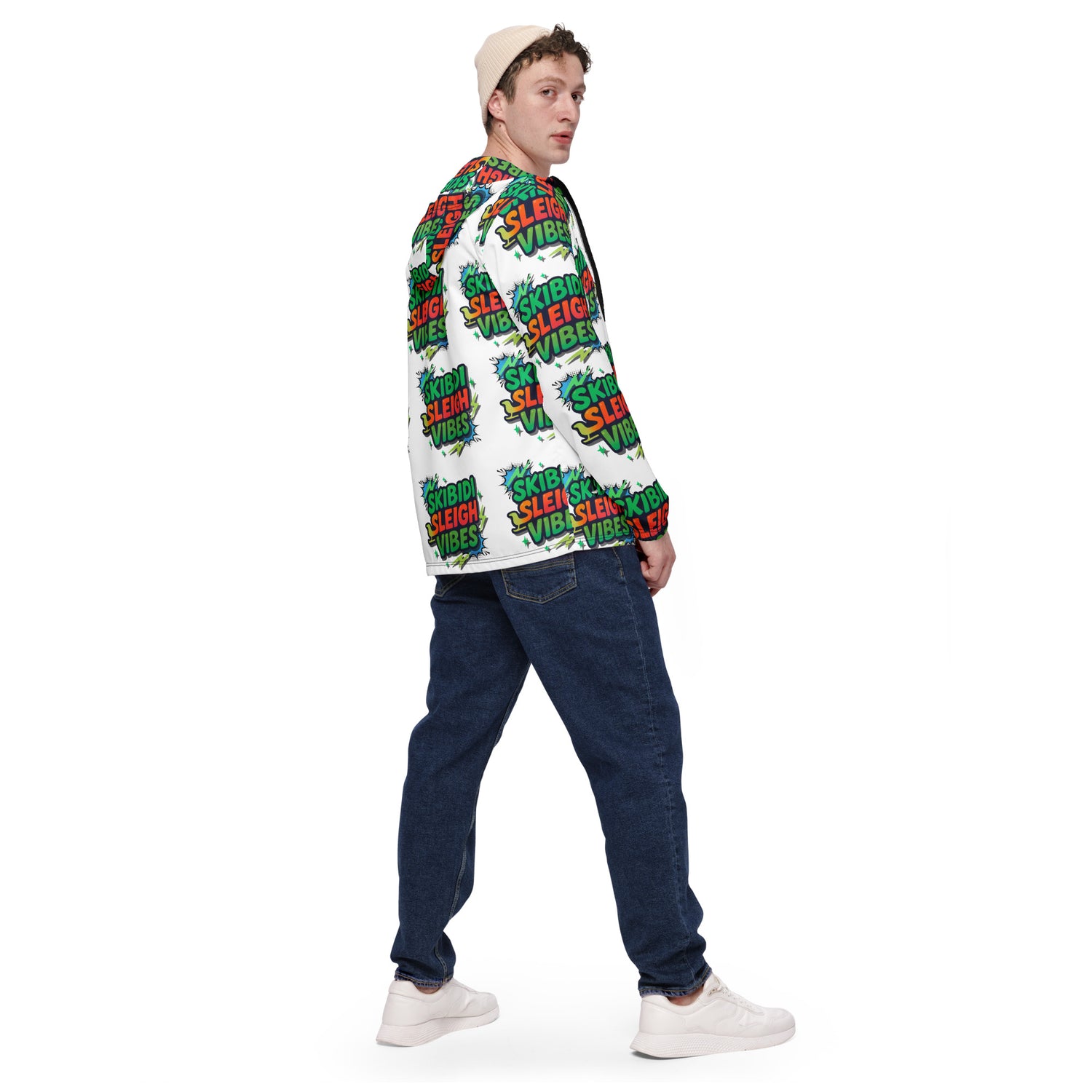 Skibidi Sleigh Vibes Teen Windbreaker | – RB Designa Co