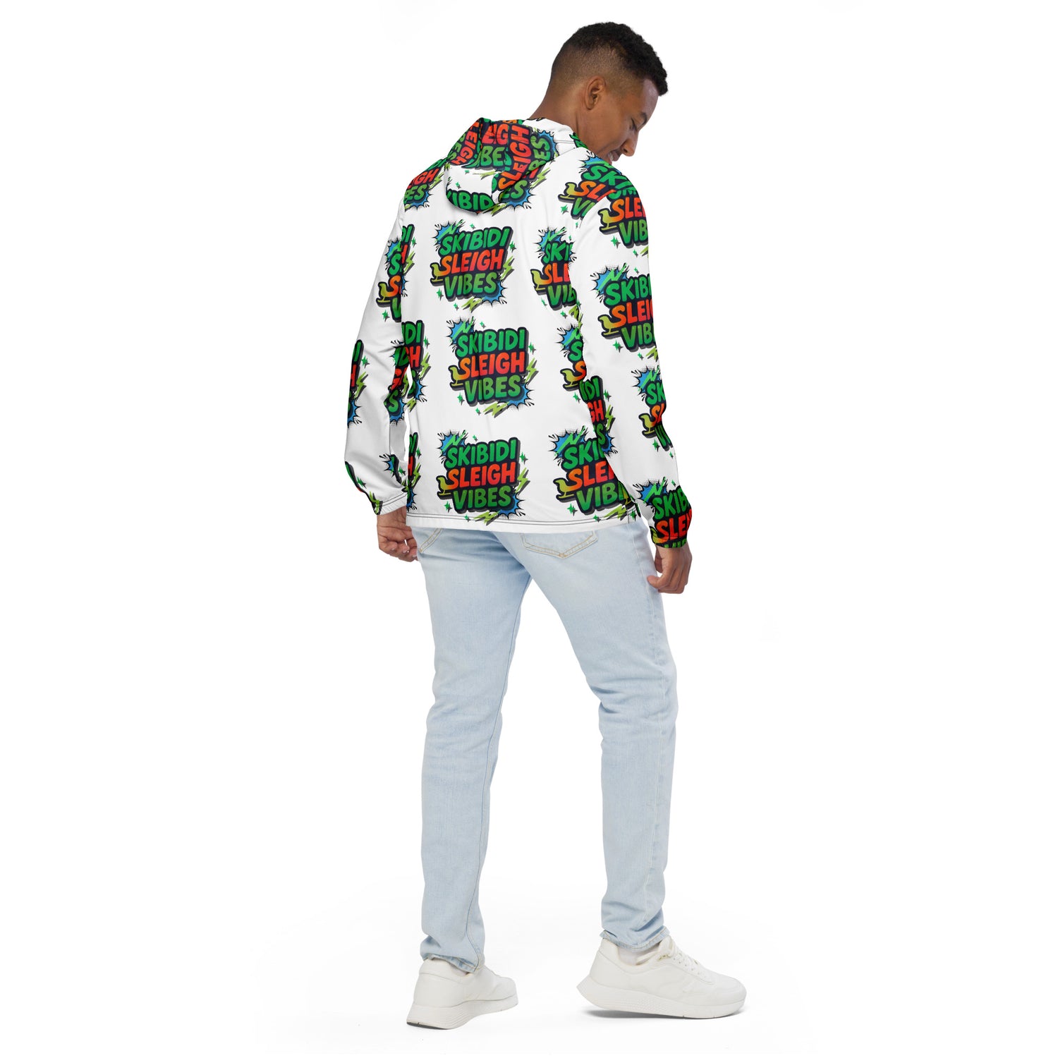 Skibidi Sleigh Vibes Teen Windbreaker | – RB Designa Co