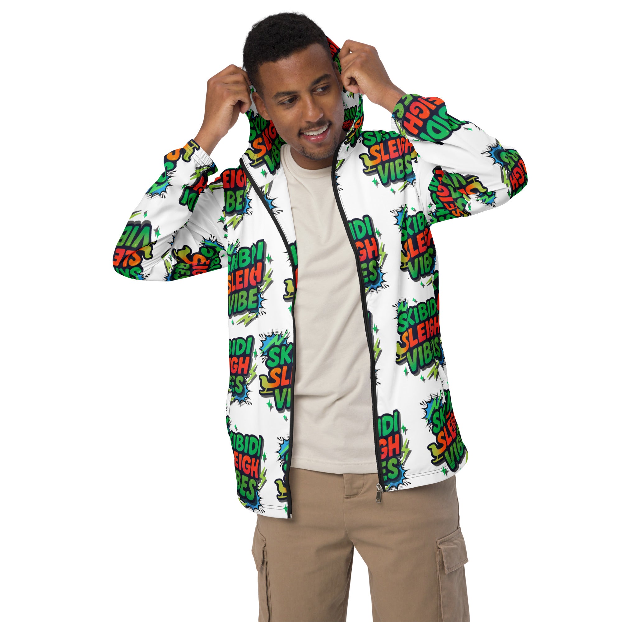 Skibidi Vibes Teen Windbreaker | – RB Designa Co
