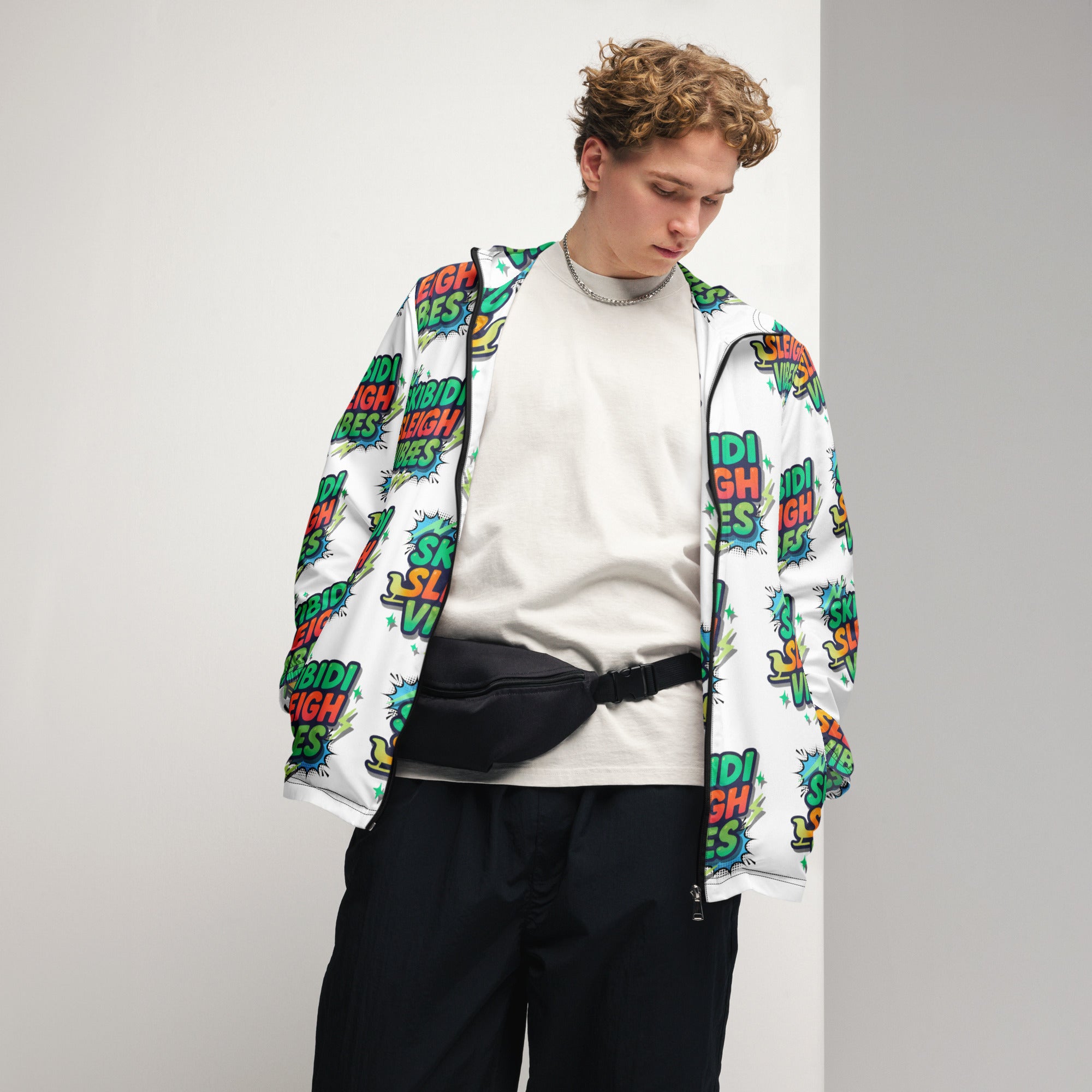 Skibidi Vibes Teen Windbreaker | – RB Designa Co