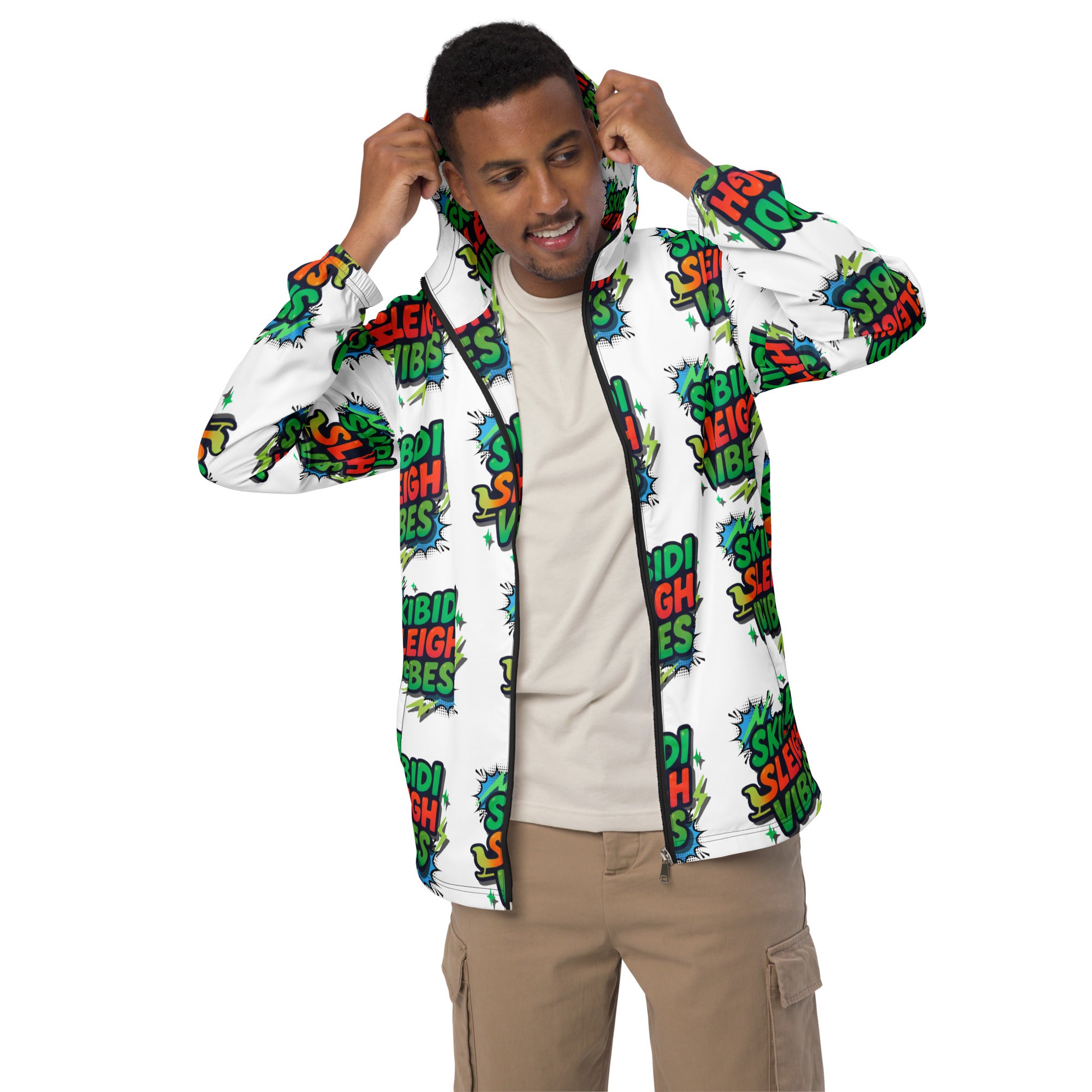 Skibidi Sleigh Vibes Teen Windbreaker | – RB Designa Co